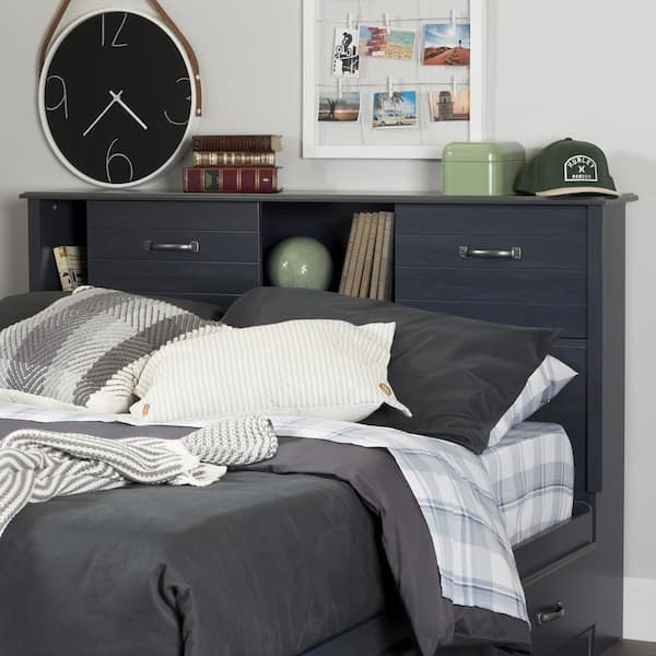 South Shore Ulysses Blueberry Full Headboard
