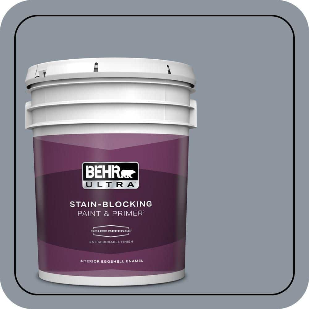 5 gal. #750F-4 Raging Sea Extra Durable Eggshell Enamel Interior Paint & Primer price history on PriceWatchPro