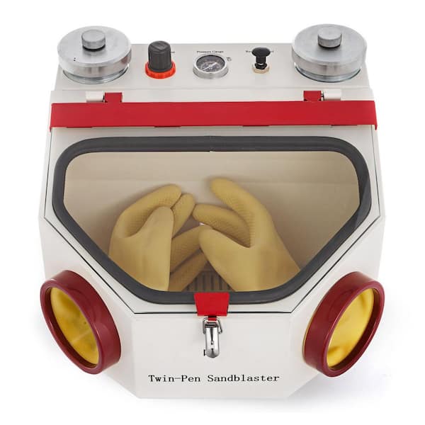 VEVOR Twin Pen Sandblaster Metal Corded Double Pen Sand Blaster