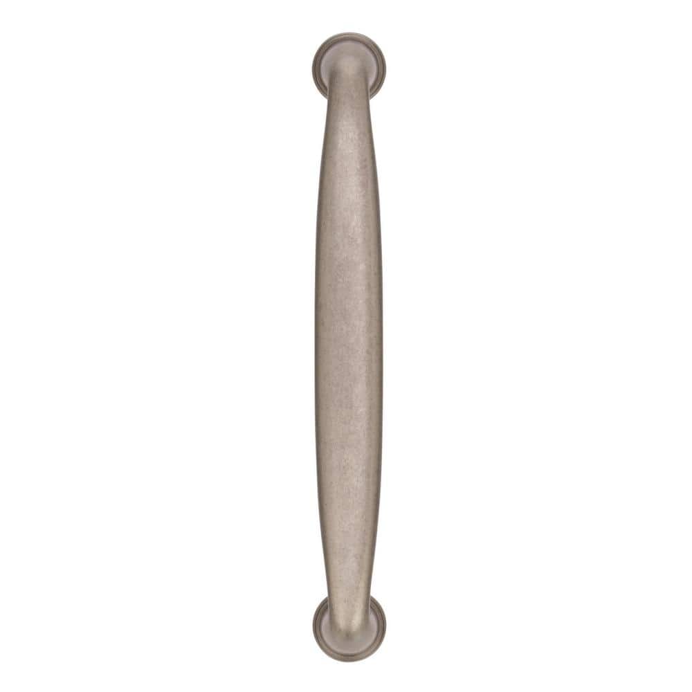 Weathered Nickel 5-1/16 Inch Bar Pull with Mounting Hardware