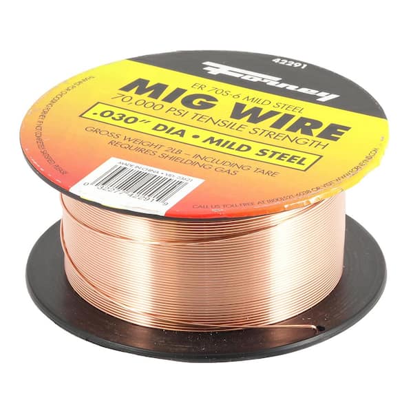 Forney 0.030 Dia E70S-6 Mild Steel MIG Wire 2 lb. Spool