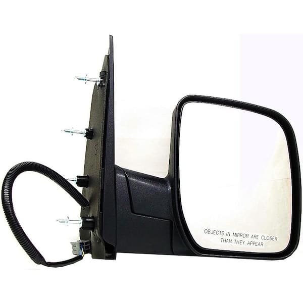 Dorman Side View Mirror Right Power; Sail Type, Pedestal