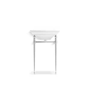 Memoirs Console Table Legs in Polished Chrome