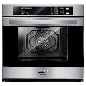 30 in. 5.0 cu. ft. Single Electric Wall Oven with Convection and Self-Cleaning in Stainless Steel