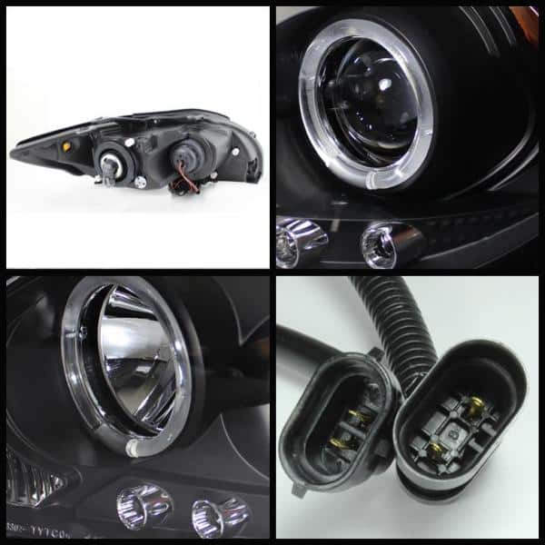 Spyder Auto Scion TC 08-10 Projector Headlights - LED Halo