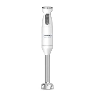 OVENTE Immersion Blender White Stainless Steel Blades 200-Watt Cordless  Rechargeable Hand Blender 8-Speed Settings HR781W - The Home Depot