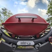 Q 2800N+ Portable Liquid Propane Gas Grill in Red