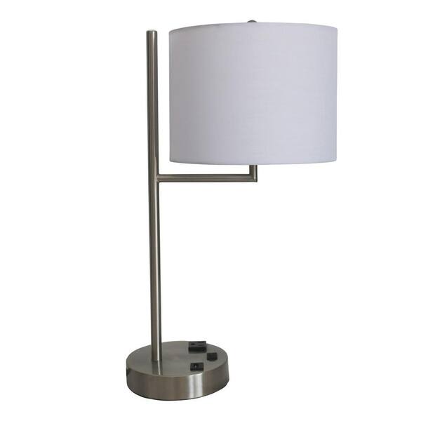 Fangio Lighting 20 In Tech Friendly, Home Depot Desk Lamp With Usb Port