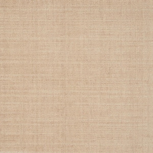Suspicion - Linen - Beige 13.9 ft. 71 oz. Wool Texture Installed Carpet