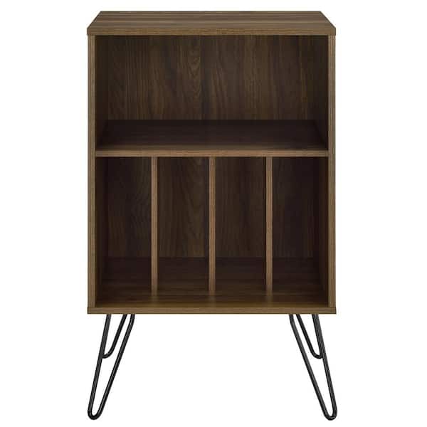 Novogratz Concord Walnut Turntable Stand
