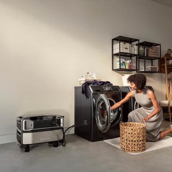 Battery Generator Delta Pro Ultra 6144Wh Solar Generator, 7200W Output,LFP Power Station Home Backup, Push-Button