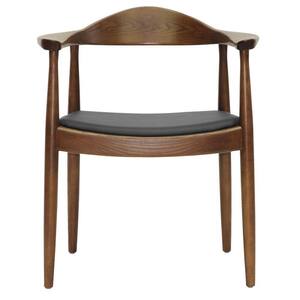 Embick Dark Brown Wood Dining Chair