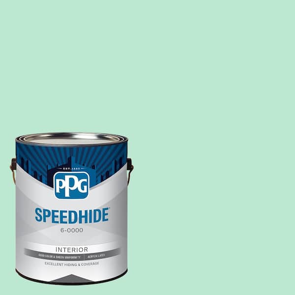SPEEDHIDE 1 gal. PPG17-30 Dinner Mint Eggshell Interior Paint