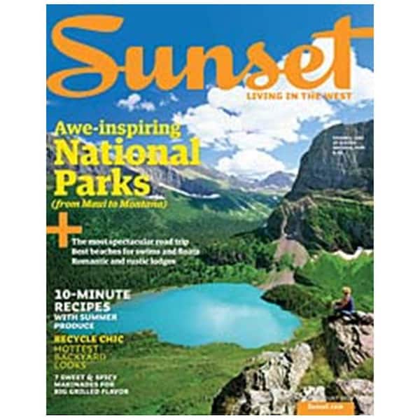 Unbranded Sunset Magazine