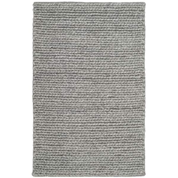 SAFAVIEH Natura Steel Doormat 2 ft. x 3 ft. Solid Area Rug