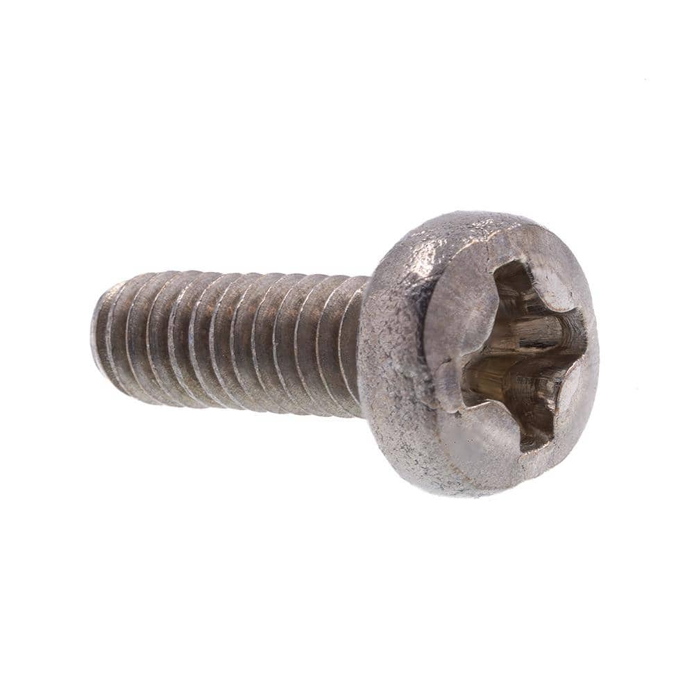 M2-0.4 x 6 mm Grade A2-70 Phillips Drive Pan Head Machine Screws Metric in Stainless Steel (10-Pack) price history on PriceWatchPro