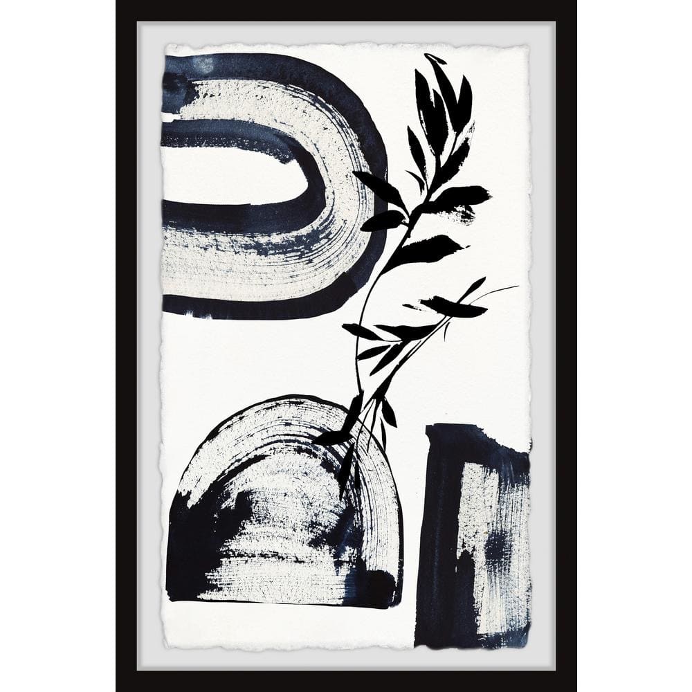 Aesthetic Display by Marmont Hill Framed Abstract Art Print 12 in. x 8 in.
