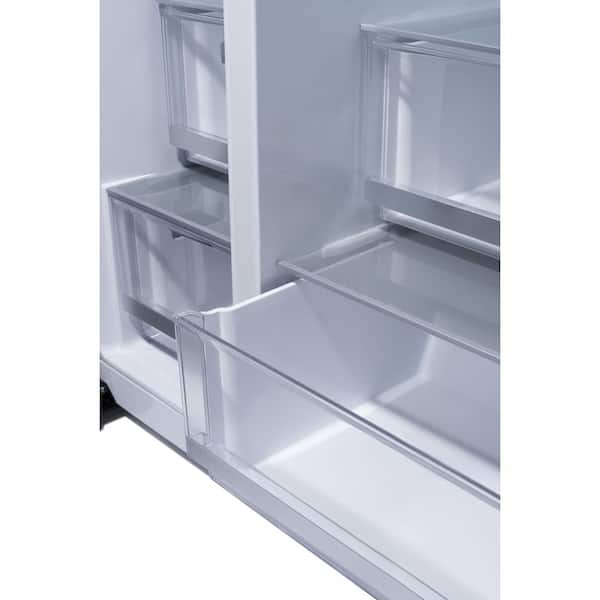 LG 27 cu. ft. Side by Side Smart Refrigerator w/ InstaView and Craft Ice in PrintProof  Stainless Steel LRSOS2706S - The Home Depot