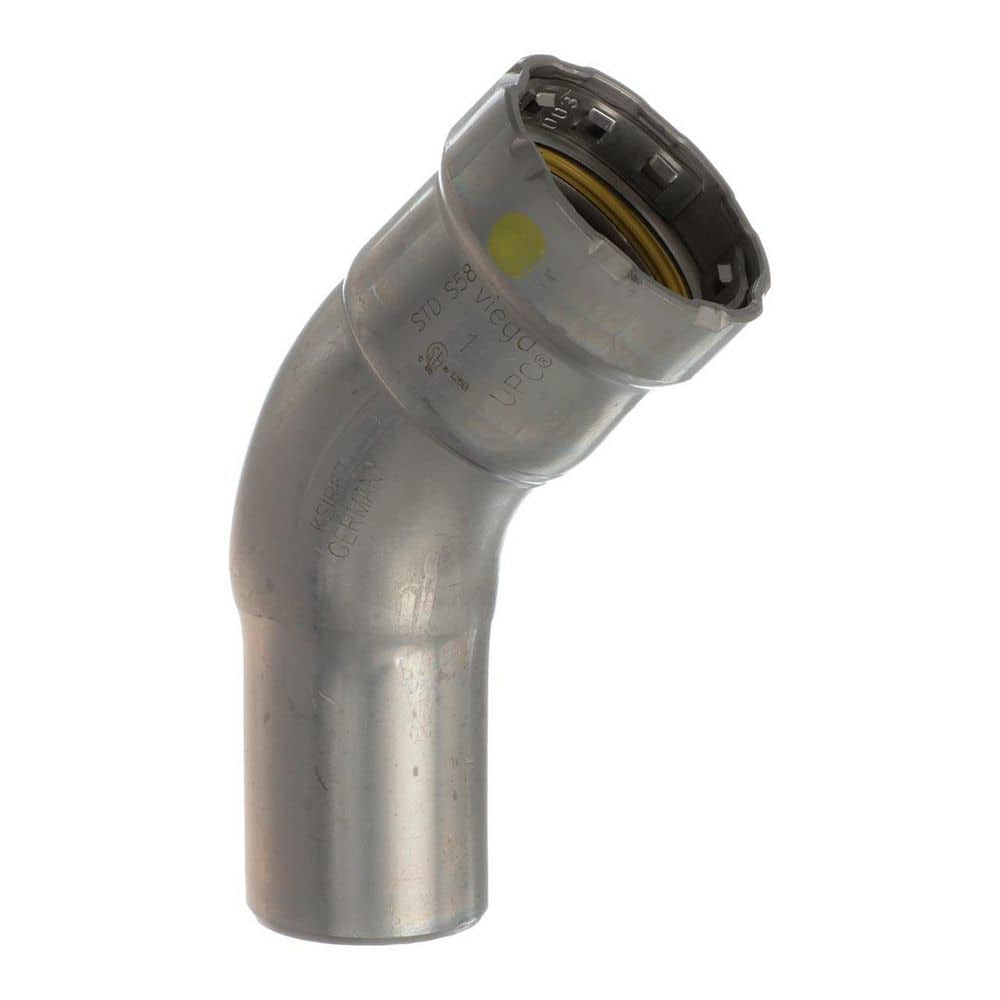 MegaPressG 1 in. Press x 1 in. FTG Carbon Steel 45 Degree Street Elbow (Gas Only) price history on PriceWatchPro