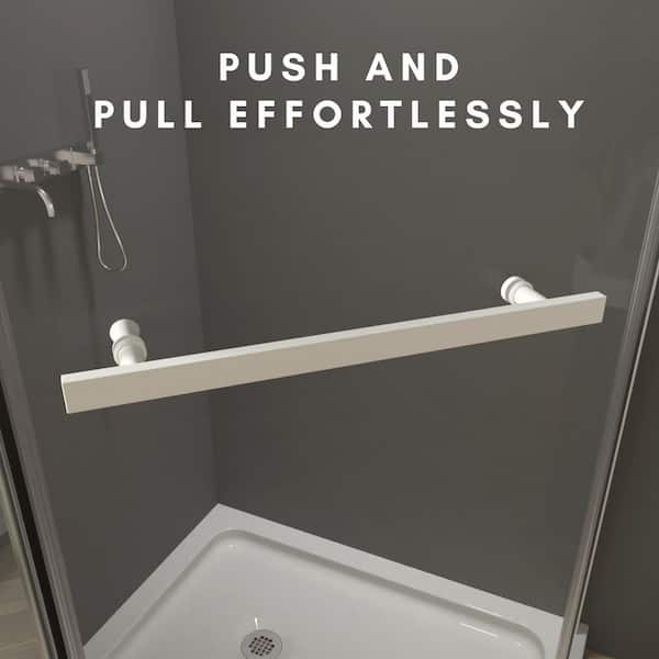 ACE DECOR Corner Shower Enclosure 36 x 72 in. Frameless Neo-Angle