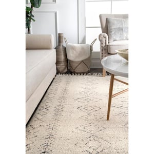 Meredith Moroccan Ivory 6 ft. x 9 ft. Area Rug