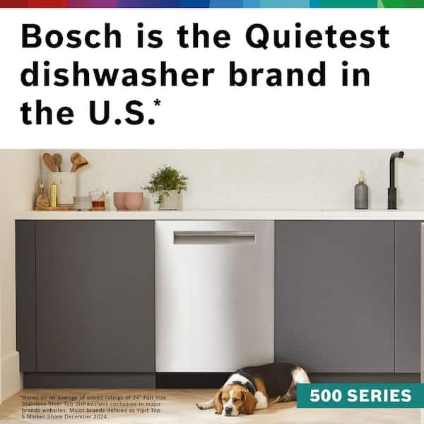 Kitchen Dishwashers On Sale At Best Buy Bosch 500 Series 24