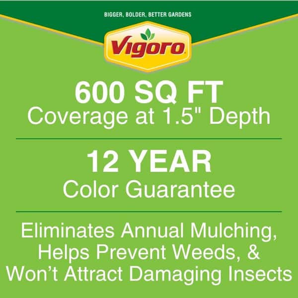75 cu. ft. Green Rubber Nugget Mulch Super Sack