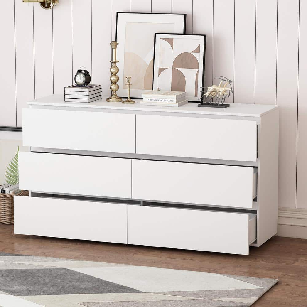 Birch Home Oxford Traditional 6-Drawer Dresser with Cedar