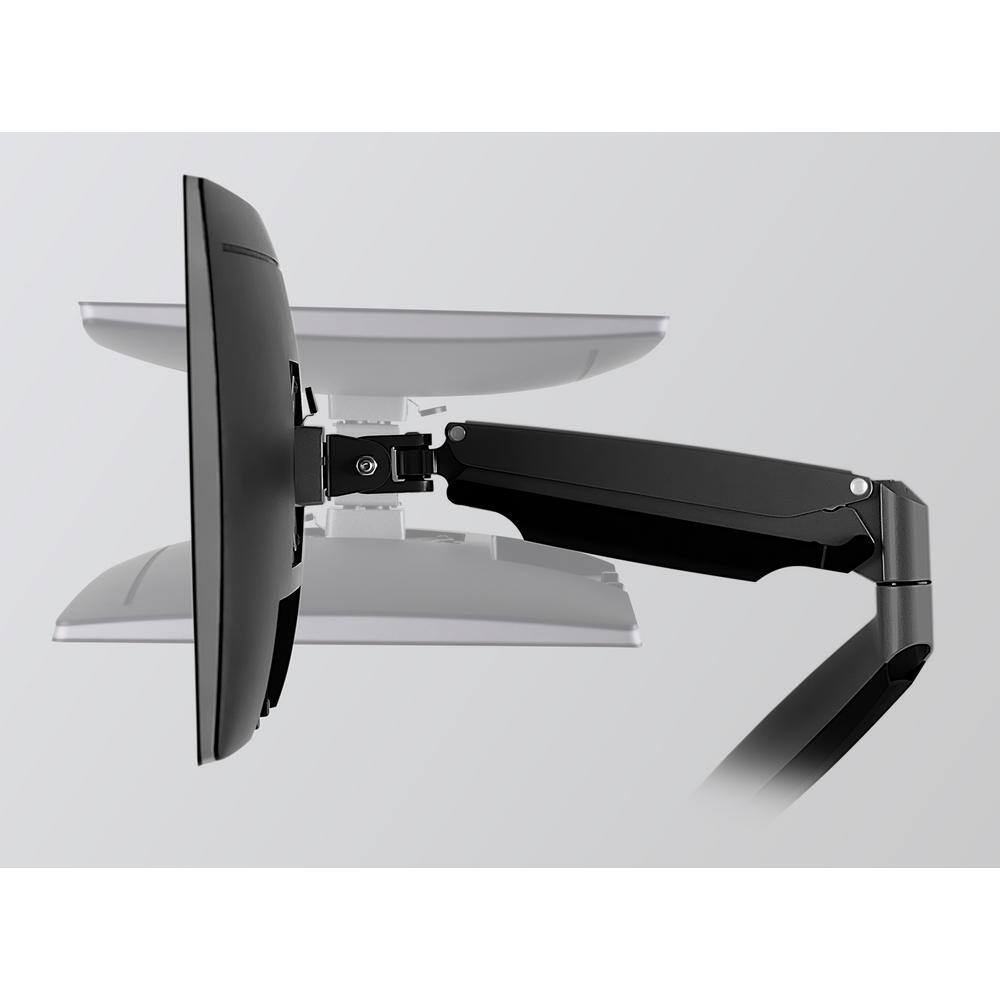 Dual Monitor Adjustable Arm Desk Mount with Gas Spring
