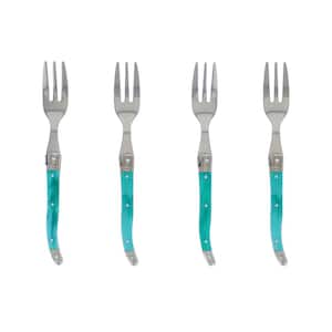 Laguiole Faux Turquoise Cake Forks (Set of 4)