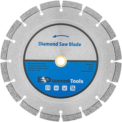 8 in - Diamond Blades - Saw Blades - The Home Depot