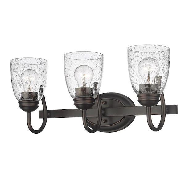 Golden Lighting Parrish 20.63 in. 3-Light Bath Vanity