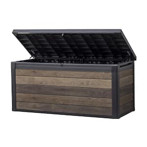 DecoCoat 150 Gal. Walnut Resin Deck Box
