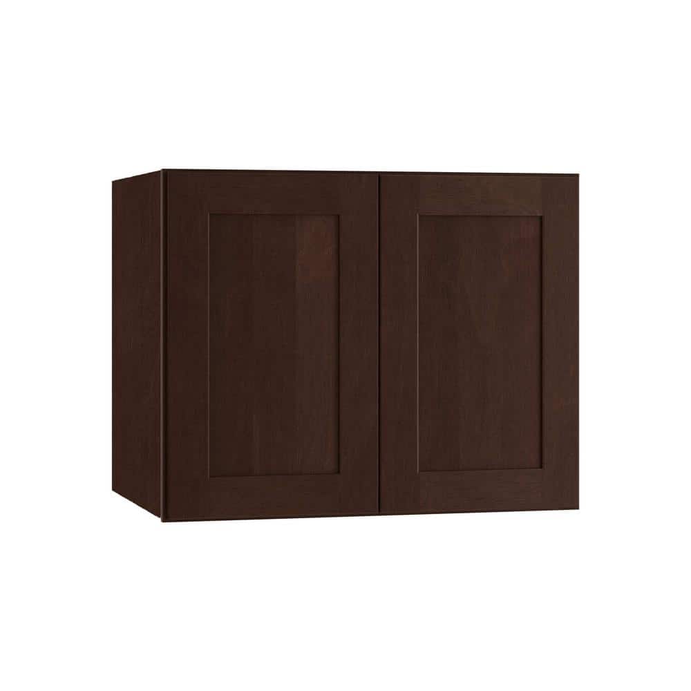 Newport 33 in. W x 24 in. D x 24 in. H Assembled Plywood Wall Bridge Kitchen Cabinet in Manganite with Soft Close price history on PriceWatchPro