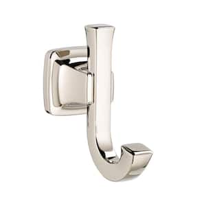 Townsend Double Robe Hook in Polished Nickel