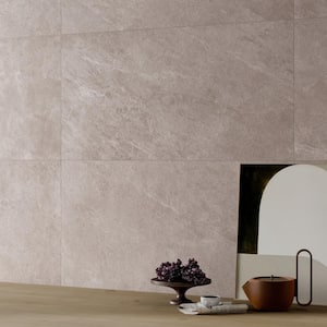 Monolith Caramel Brown 23.62 in. x 47.24 in. Matte Porcelain Floor and Wall Tile (15.49 sq. ft./Case)
