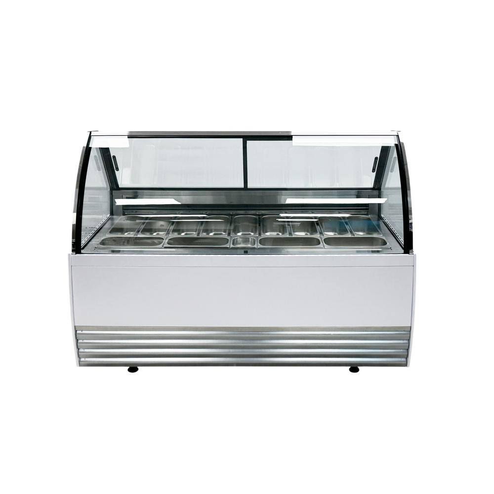 Manual ice cream discount freezer