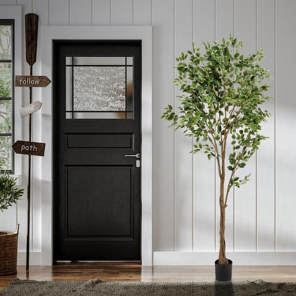 Regency International 7 ft. Green Artificial Ficus Tree in Pot