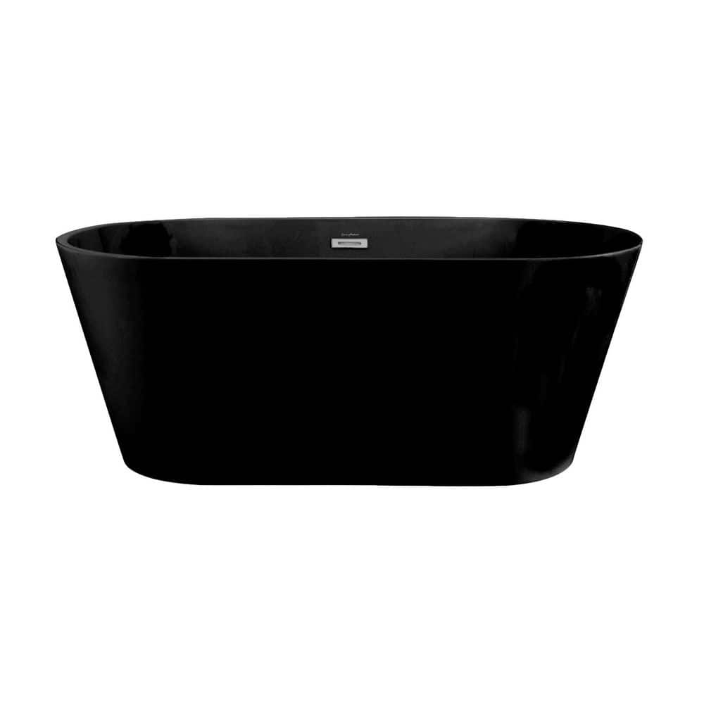 Claire 60 in. x 31.12 in. Soaking Bathtub in Matte Black price history on PriceWatchPro