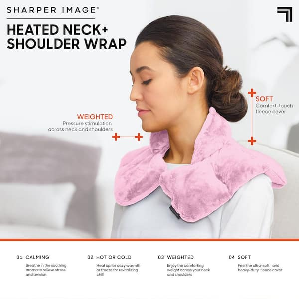 Sharper Image 3-in-1 Heated Neck Therapy with Remote