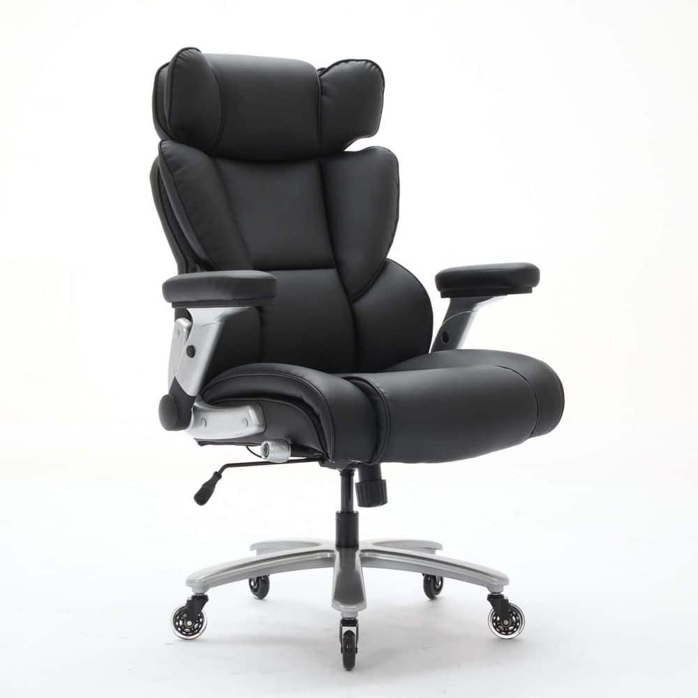 Leather Office Chair Executive Chairs High Back Boss Chair 120° Reclining 