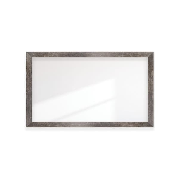 BrandtWorks Rustic Brown Framed Wide Wall Mirror 67 in. W x 40 in. H