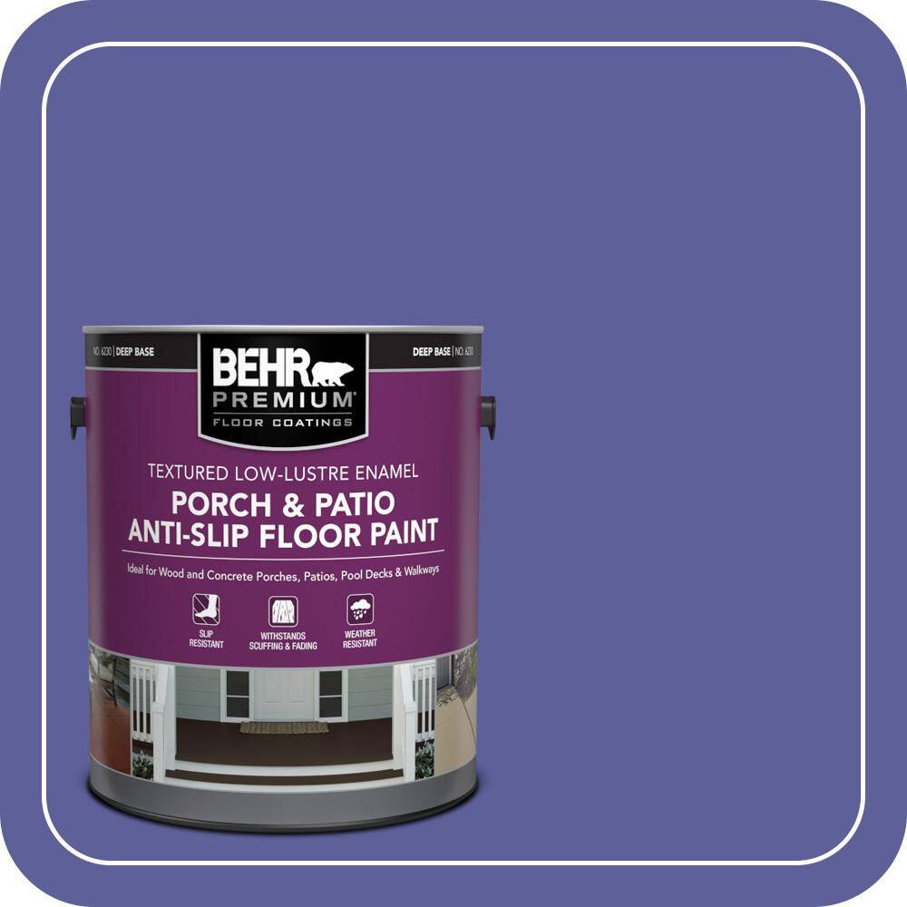 1 gal. #P550-6 Wizards Potion Textured Low-Lustre Enamel Interior/Exterior Porch and Patio Anti-Slip Floor Paint price history on PriceWatchPro