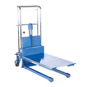 55 in. x 36 in. x 23 in. Foot Pump Steel Hefti-Lift with E in. x tended Platform