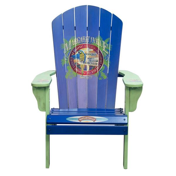 margaritaville state of mind multicolor adirondack chair