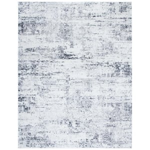 Amelia 11 ft. x 15 ft. Ivory/Gray Abstract Distressed Area Rug