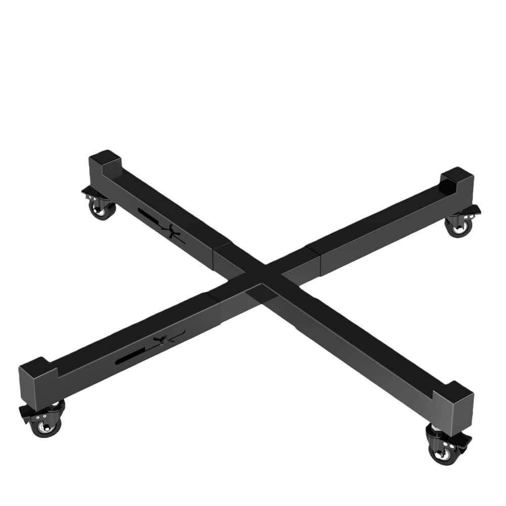 30 in. Black Metal Plant Caddy With Wheels, Heavy Duty Rolling Plant Dolly, 4 Lockable Caster Wheels, 500 lb. Capacity price history on PriceWatchPro
