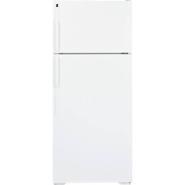 Hotpoint 18.1 cu. ft. Top Freezer Refrigerator in White