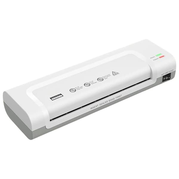 Laminator Machine Thermal 9 in. Small Personal Lamination with 20 Laminating Sheets Fast Preheat for Home Teachers