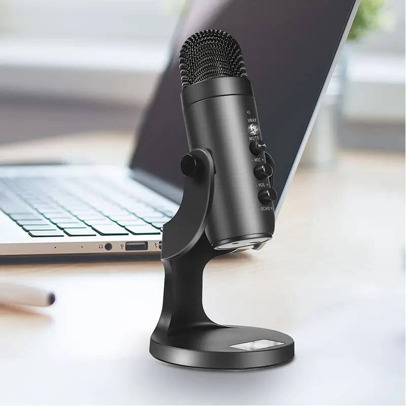 High Sensitivity USB Microphone in Black 1 (-Pack)